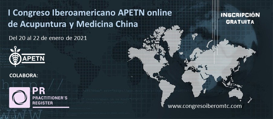 Practitioner’s Register colabora con la promoción del I Congreso Iberoamericano online de Acupuntura y Medicina China